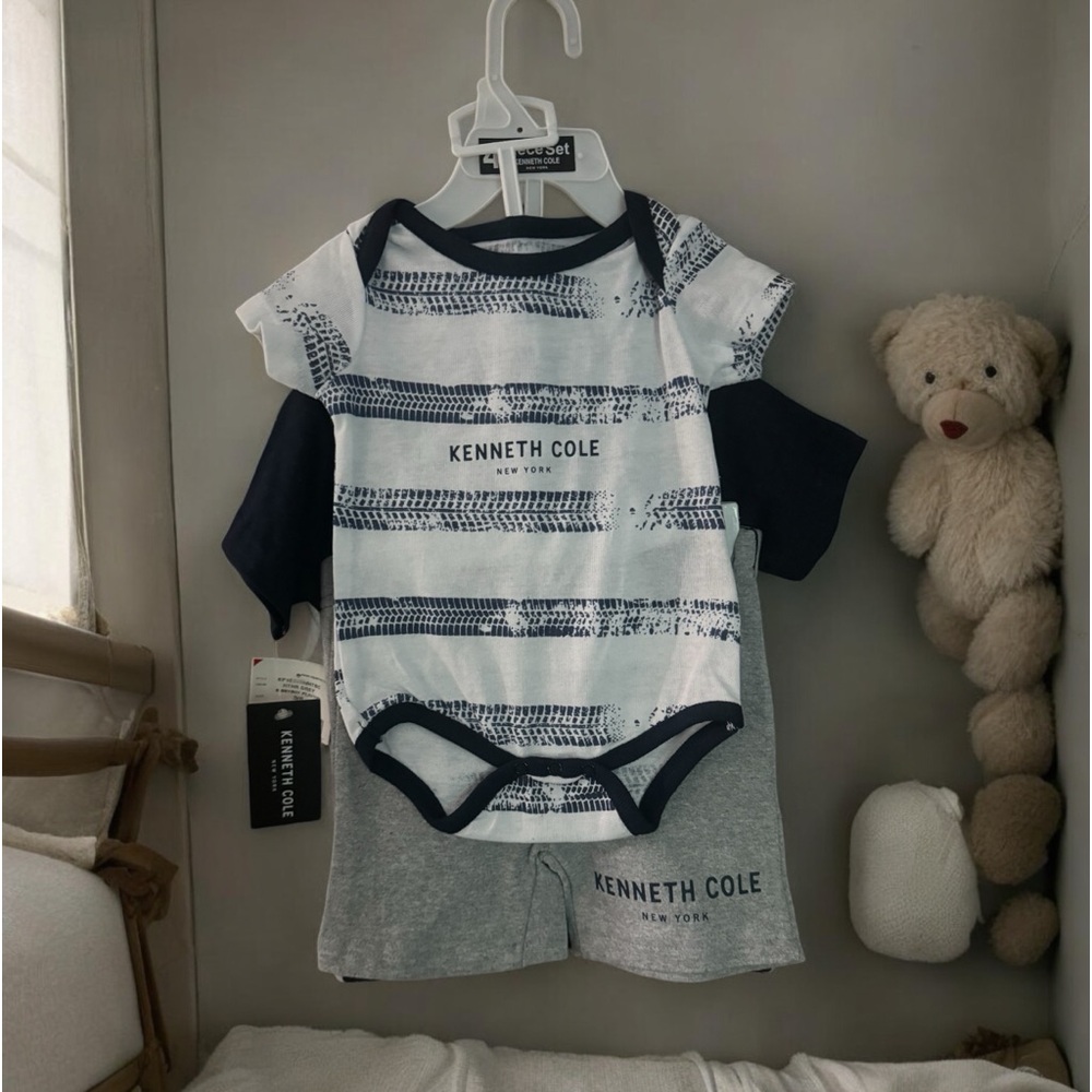 Kenneth Cole 3 pcs Short Set - Stylish Comfort for Any Occasion